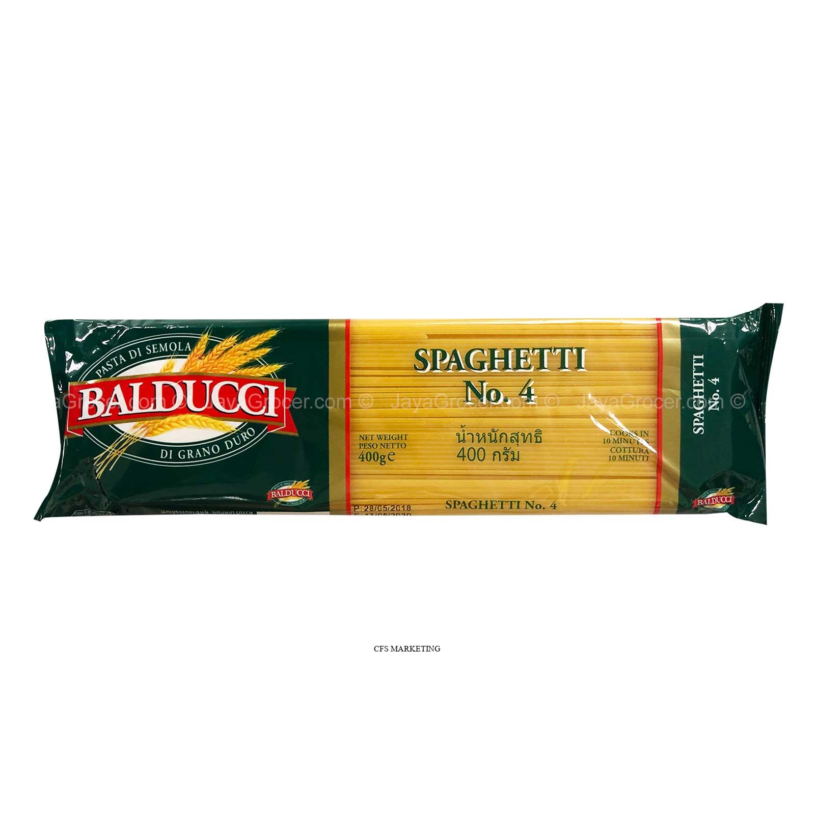 Cfs Marketing | BALDUCCI NO.4 SPAGHETTI 400GX24