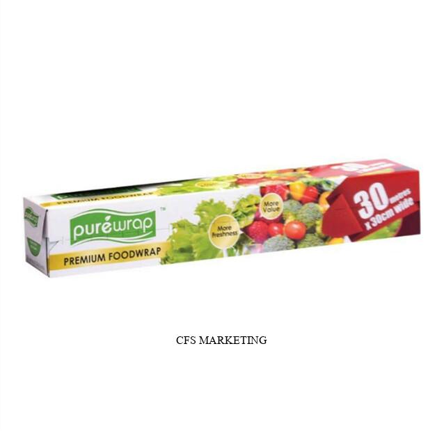 Purewrap Manufacturing Cfs Marketing | PURE WRAP 30CM X30M X24